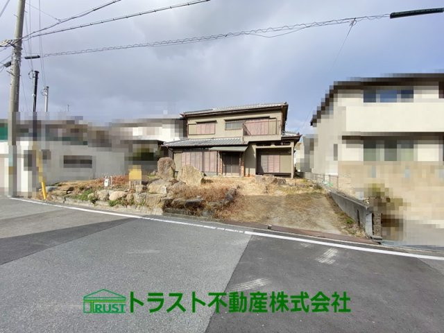 明石市大久保町高丘3丁目 土地の前面道路含む現地写真