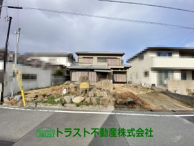 明石市大久保町高丘3丁目 土地の前面道路含む現地写真