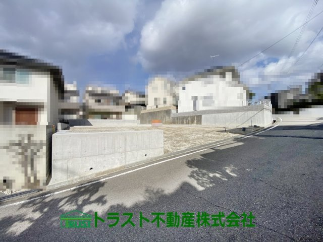 明石市大久保町高丘2丁目 土地の前面道路含む現地写真