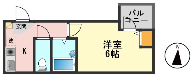 アンソレイユの間取り