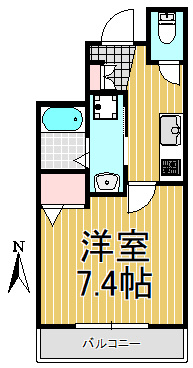 【間取り】 | ラ・クール目黒
