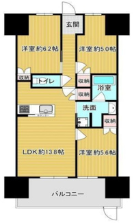 【間取り】 | シャルマンフジスマート吉田駅前ステーションブライト　1階　中古マンション