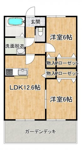 Sou.leaf大川の間取り|反転タイプ有り、現況と異なる場合は現況を優先します。