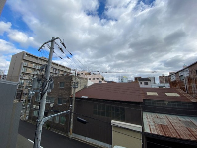 【展望】 | グランカリテ九条南 | 3階南東向きバルコニーからの眺望です☆