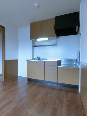 プラシード　A棟のキッチン