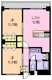 【間取り】 | 秋山マンション