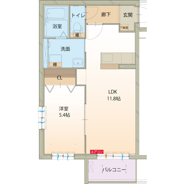 グレーヴェルの間取り