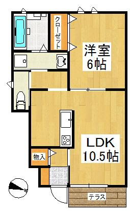 フォルトゥーナ【キャッシュバック対象物件】の間取り