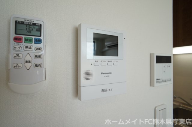 ADC黒髪のセキュリティ|写真は同施工会社の類似物件となります。