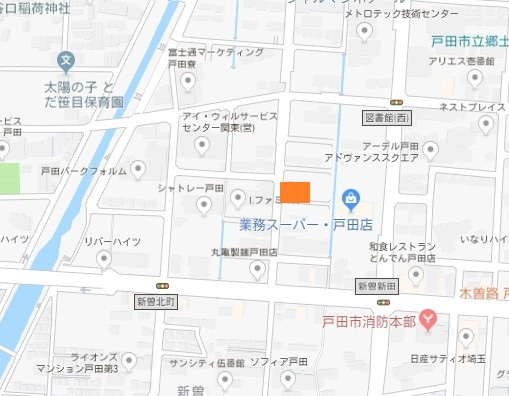 M・Iパーキングの地図