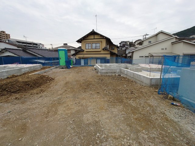 ーFIT－フィットー小倉南区葛原３丁目1期ー　【小倉南区　新築戸建て】の駐車場|現地撮影　2023,2,17　ーFIT－フィットー小倉南区葛原３丁目1期ー　【小倉南区　新築戸建て】