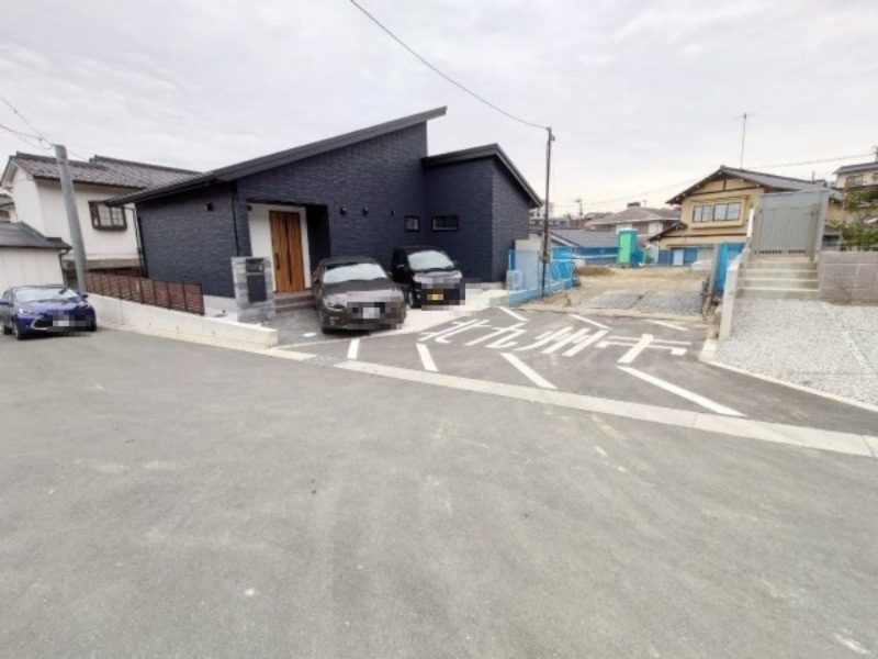 ーFIT－フィットー小倉南区葛原３丁目1期ー　【小倉南区　新築戸建て】の前面道路含む現地写真|現地撮影　2023,2,17　ーFIT－フィットー小倉南区葛原３丁目1期ー　【小倉南区　新築戸建て】