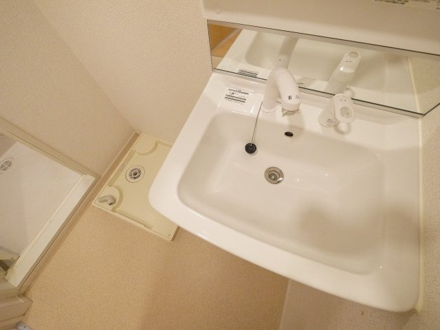 グランツ東生駒の洗面所