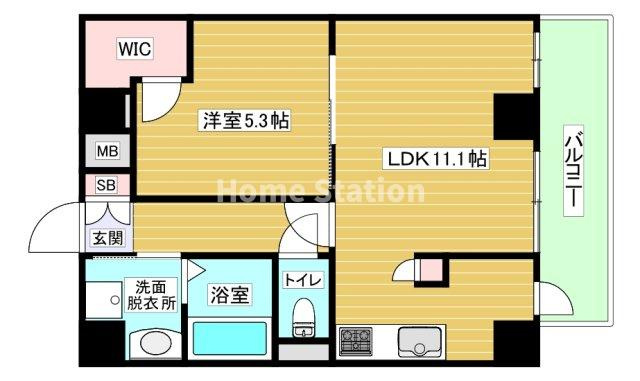 【間取り】 | エストーネ野田阪神