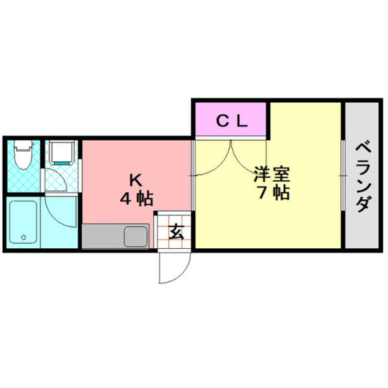 【間取り】 | エステート高安A棟