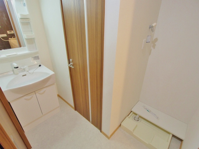 ハイツ海田稲荷町の洗面所