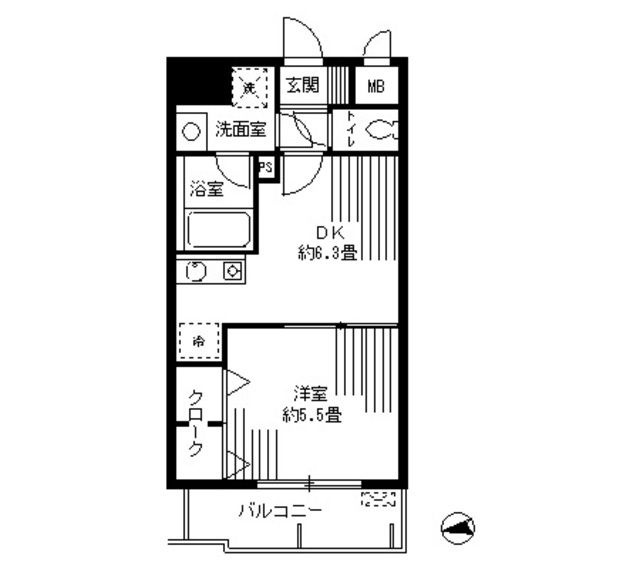 ラフィーネ港北の間取り