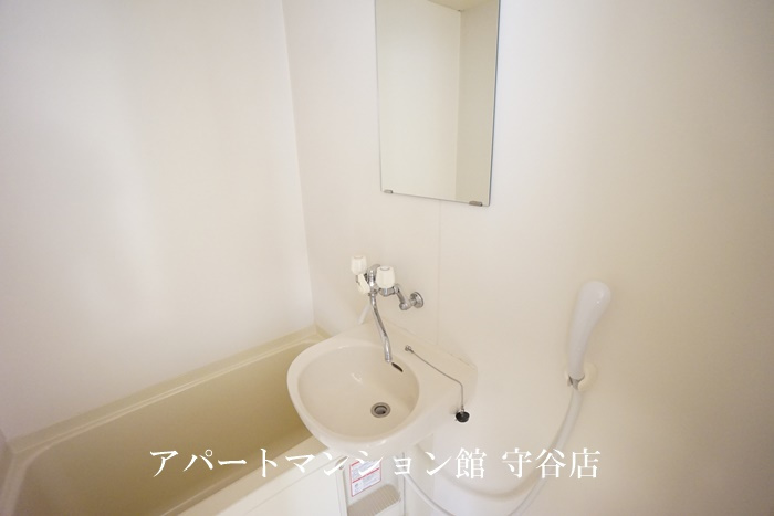 レオパレスエントピアSSの洗面所