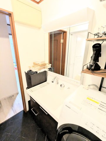 墨田区東駒形４丁目鉄骨造戸建の独立洗面台