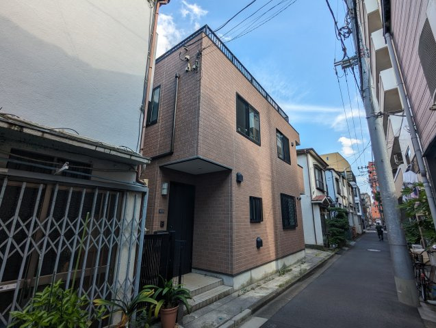 墨田区東駒形４丁目鉄骨造戸建の外観