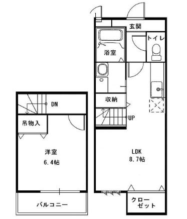 ブルーム浜寺2の間取り