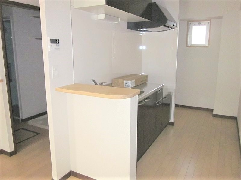 熊本市南区田迎１丁目の賃貸マンションのキッチン