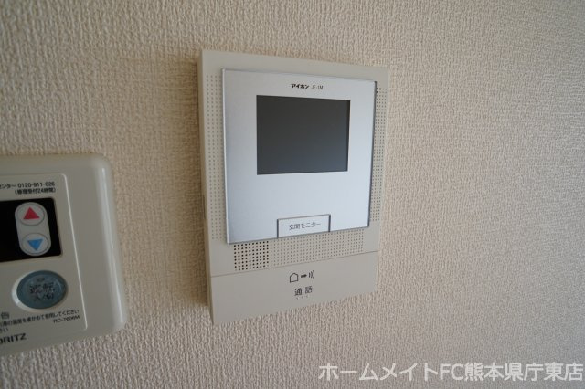 熊本市南区田迎１丁目の賃貸マンションのセキュリティ