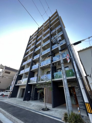 【外観】 | ＷＩＳＴＥＲＩＡ 　ＧＡＲＤＥＮ | スタイリッシュな外観のマンションです