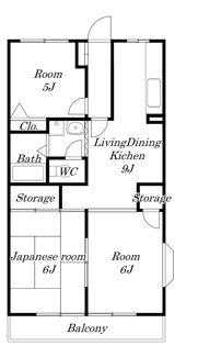 【間取り】 | 第3大越ビル