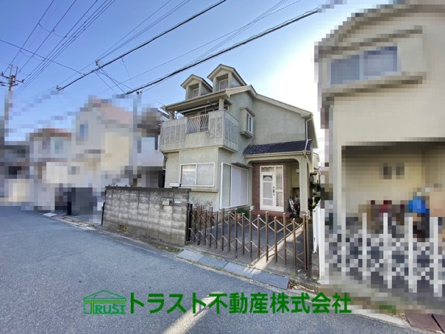 明石市西明石北町2丁目 売土地の前面道路含む現地写真