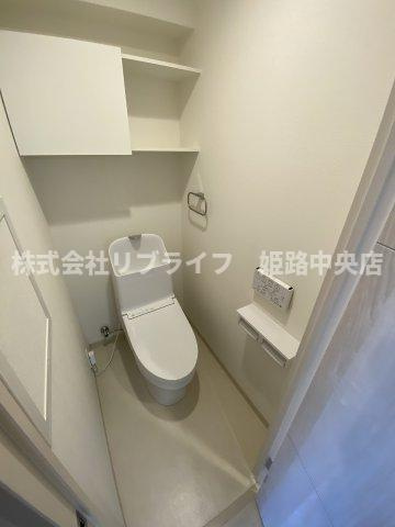 クロスフロント十二所線のトイレ