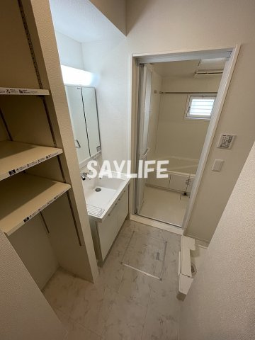 リオ放出の洗面所