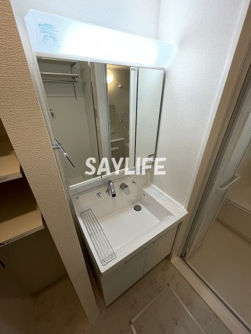 リオ放出の洗面所