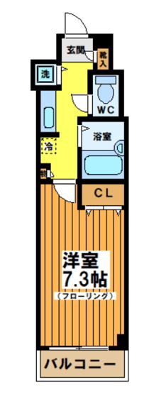 【間取り】 | フェニックス笹塚駅前