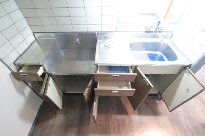 キッチン収納充実しています