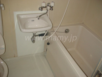 【浴室】 | 西新地アパートS | 現況優先致します。