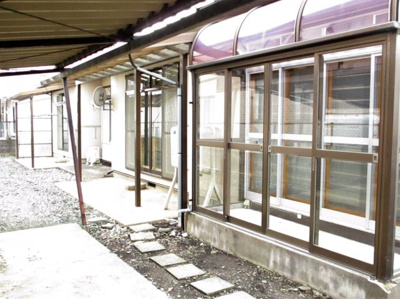 【駐車場】 | 上堂一丁目貸家 | カーポート