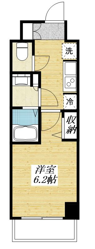 N-stageHachiojiⅡの間取り