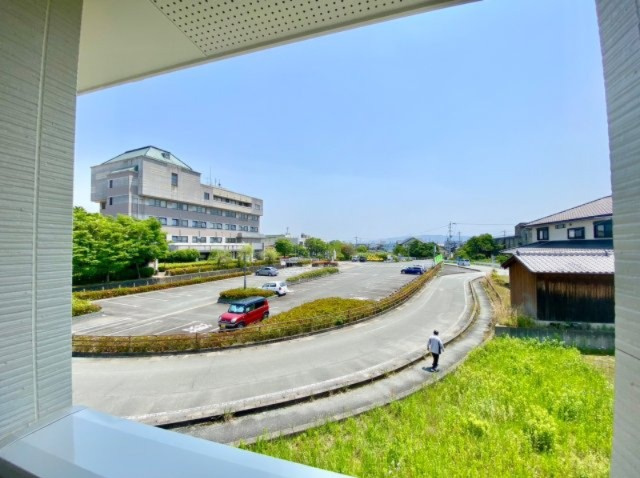 柳川市三橋町蒲船津の新築一戸建の展望|南面にあるバルコニーからの展望