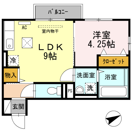 セジュールパルティノスの間取り