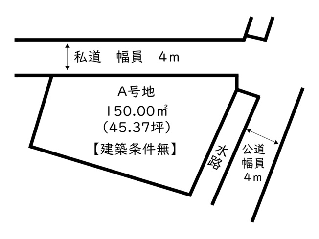 【土地図】 | 姫路市網干区新在家／3区画