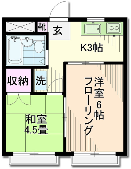 【間取り】 | パレスマーシー