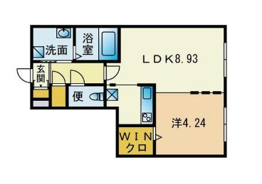 【間取り】 | ブランシェ住吉WEST
