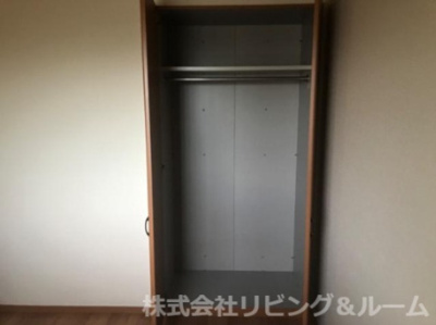 【収納】 | ふらわ～ガーデン・波崎Ｂ | 北側洋室クローゼット