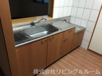 【キッチン】 | ふらわ～ガーデン・波崎Ｂ | キッチン