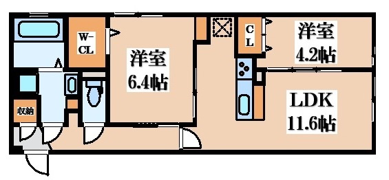 【間取り】 | リオ放出