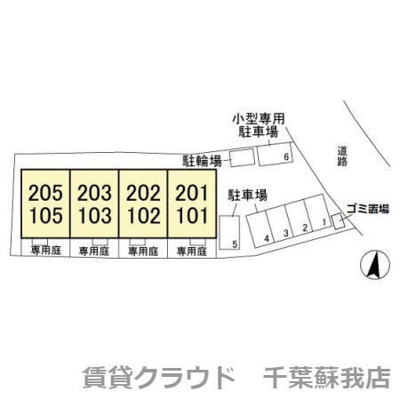 アン　リッシュの区画図