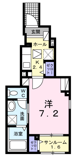 ラヴィ・コンフォールの間取り