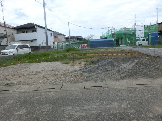 鴻巣市鎌塚４丁目の売地の外観