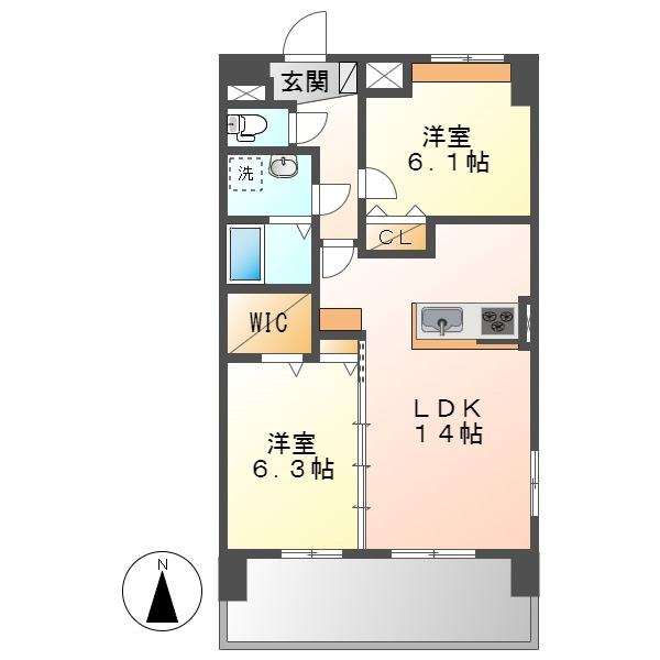 アンジュラピスの間取り
